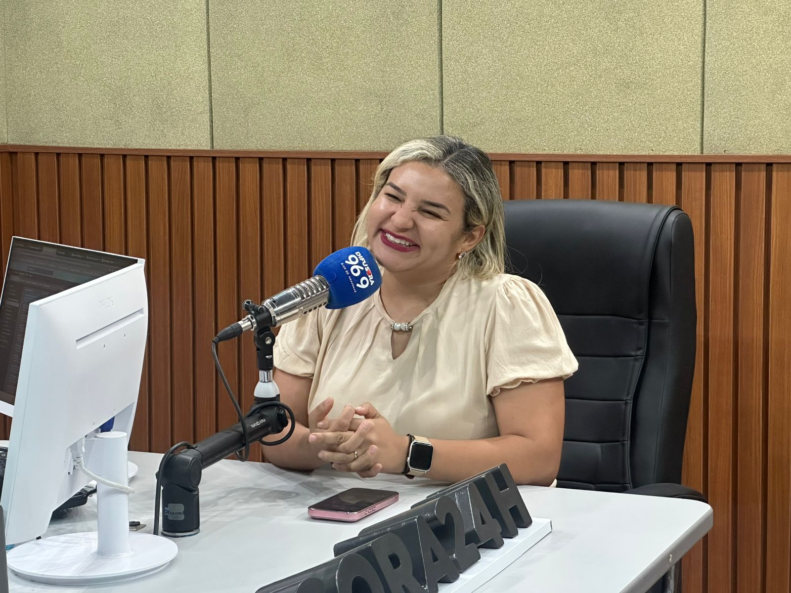 “O trabalho da Semasc é conter a violência”, afirma Jussara Pedrosa    