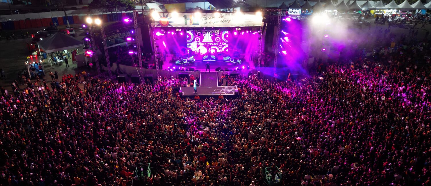  Megafesta será no Centro de Eventos da cidade em comemoração aos 125 anos da cidade  