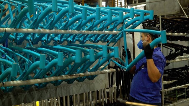 Produção de bicicletas supera 30 mil unidades em junho no Polo Industrial de Manaus